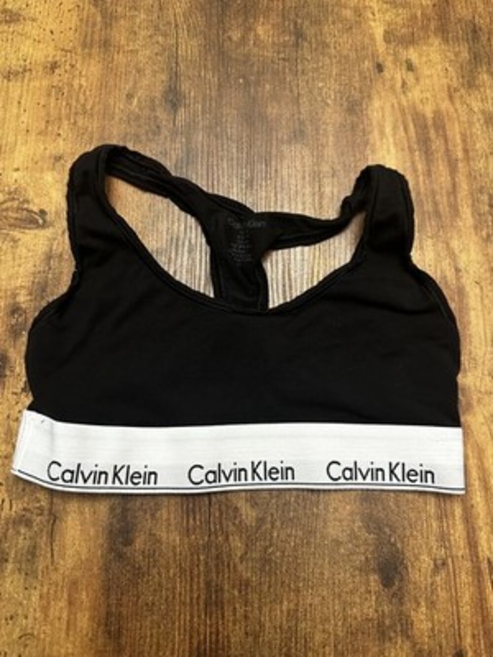 Calvin Klein Modern Cotton Bralette in Black